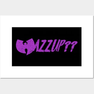 wazzup wutang purple Posters and Art